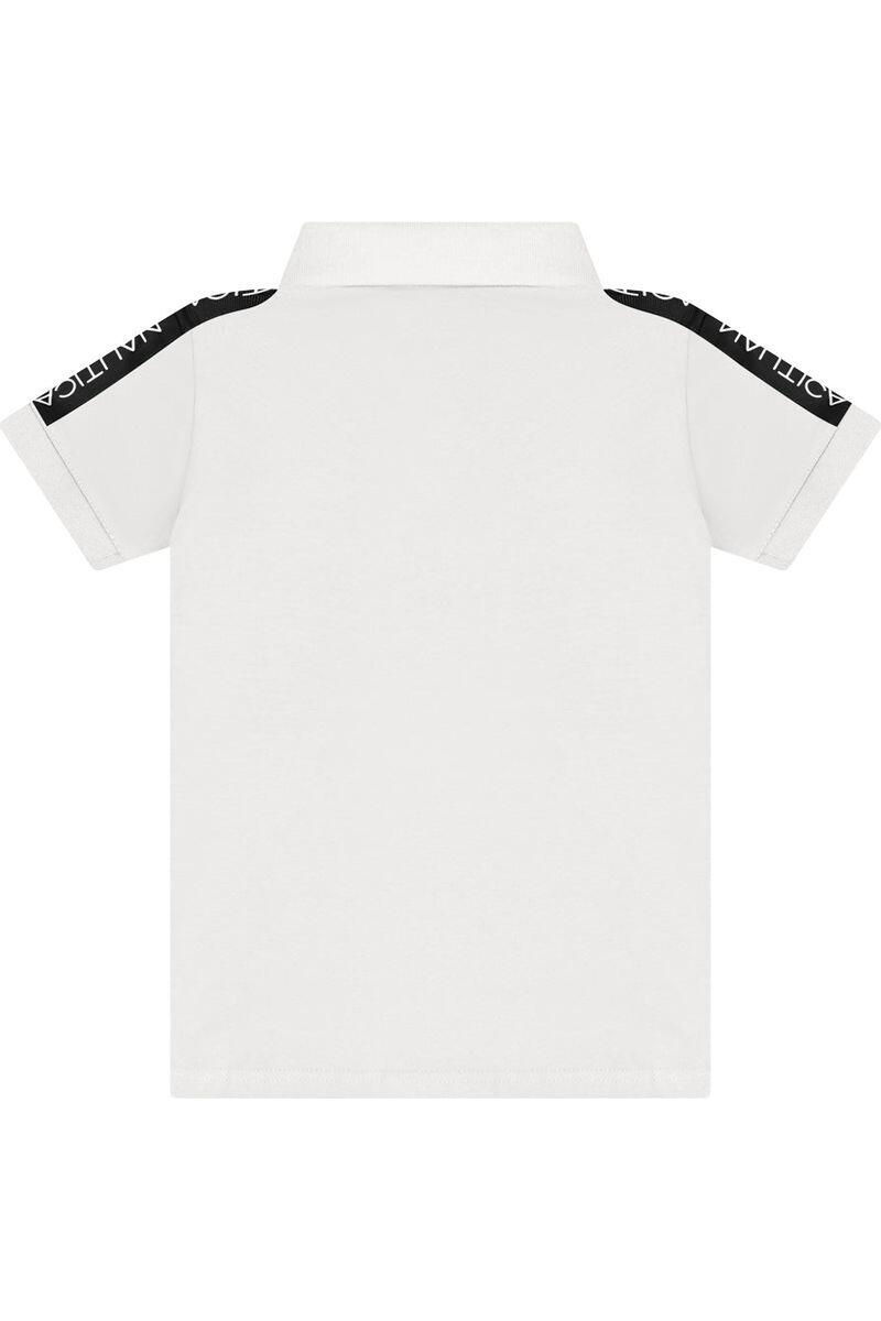 חולצת צווארון NAUTICA קלאסית לילדים WHITE / 2Y