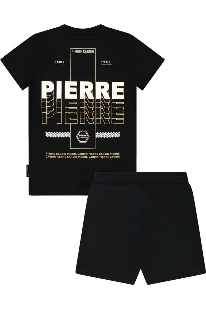 חליפת טריקו PIERRE CARDIN כיתוב לוגו אחורי לילדים