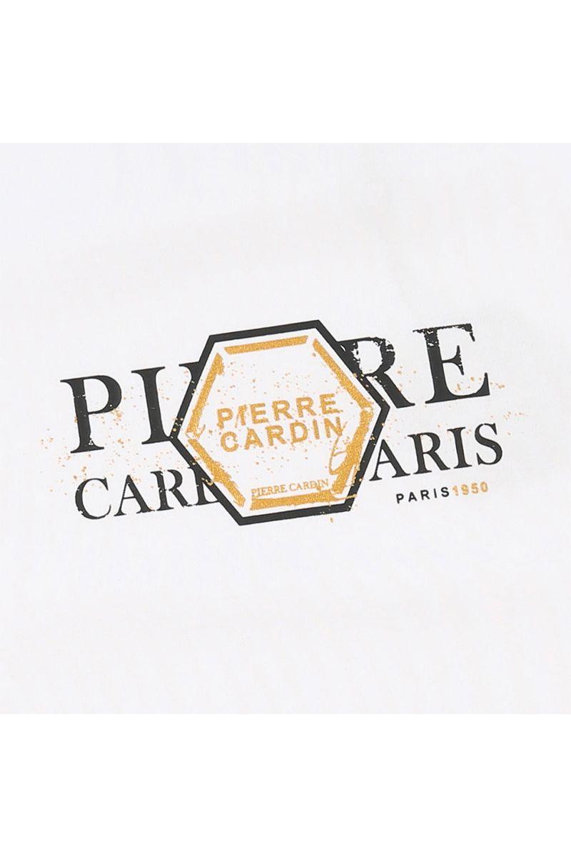 חולצת טי שרט PIERRE CARDIN לוגו משושה לילדים