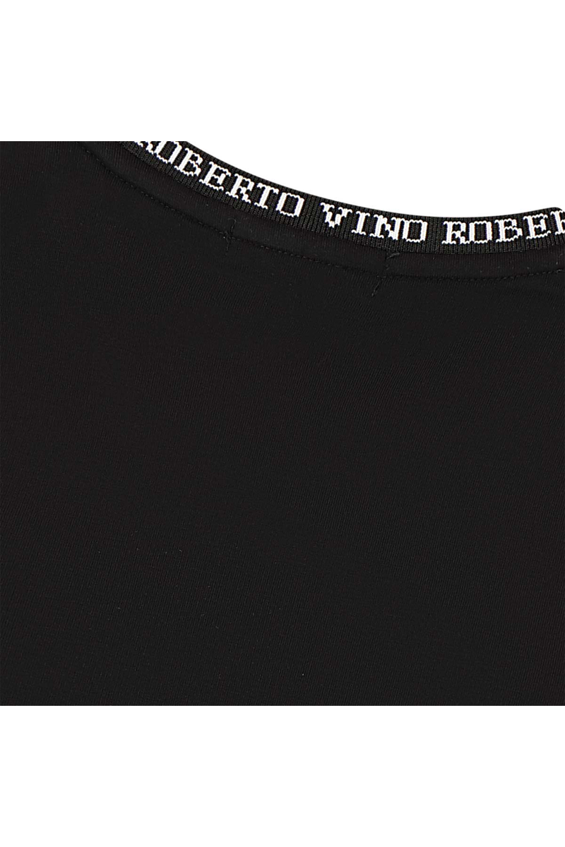 חולצת טישירט ROBERTO VINO LIMITED EDITION לוגו בצווארון לתינוקות
