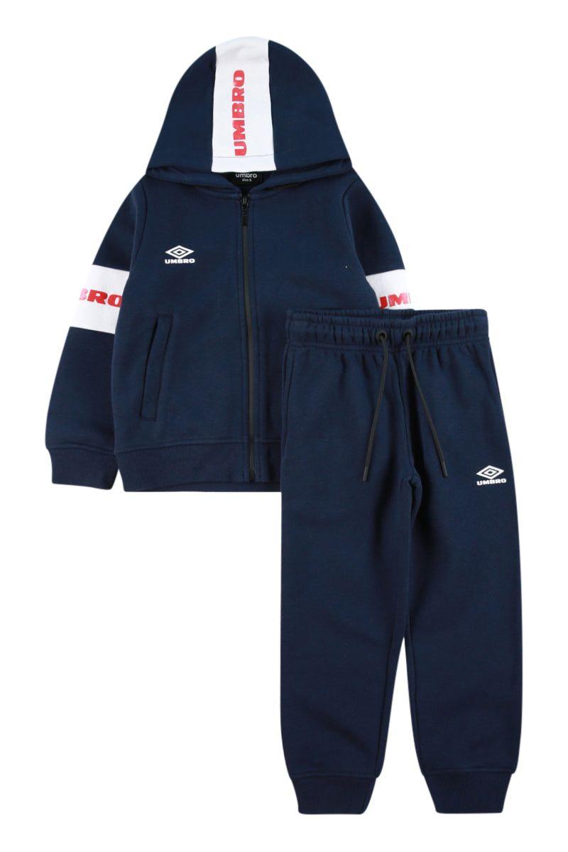 חליפת פוטר קפוצון UMBRO CVC ZIPPED לילדים