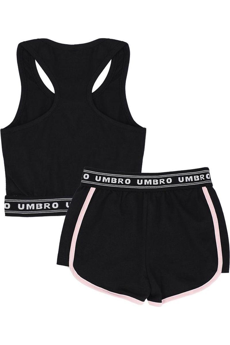 חליפת טופ ריב UMBRO גומי ממותג לילדות