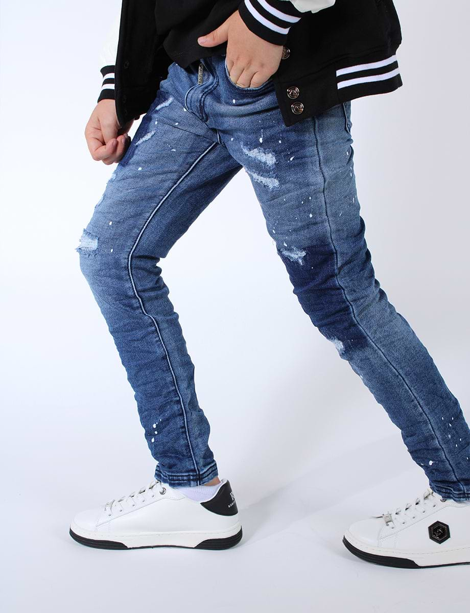 מכנסי ג'ינס W JEANS מעוצבים לילדים