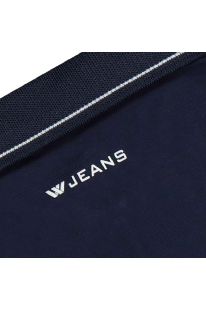 חולצת צווארון W JEANS לוגו בצד לילדים