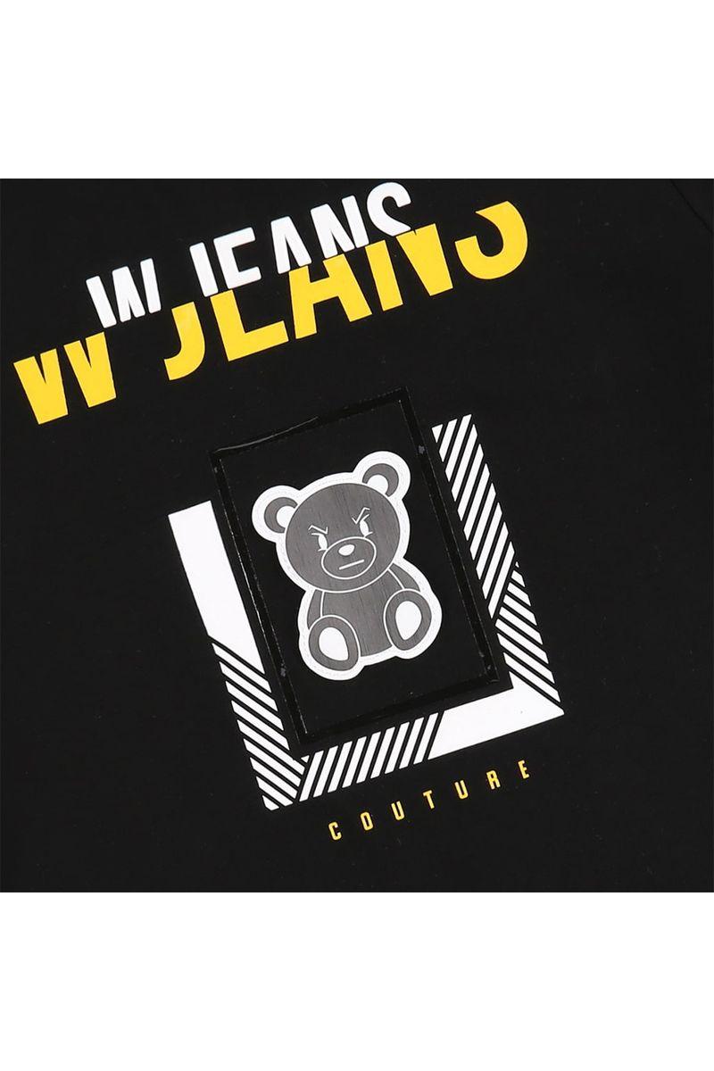 חולצת טי שרט W JEANS דובי יושב לילדים