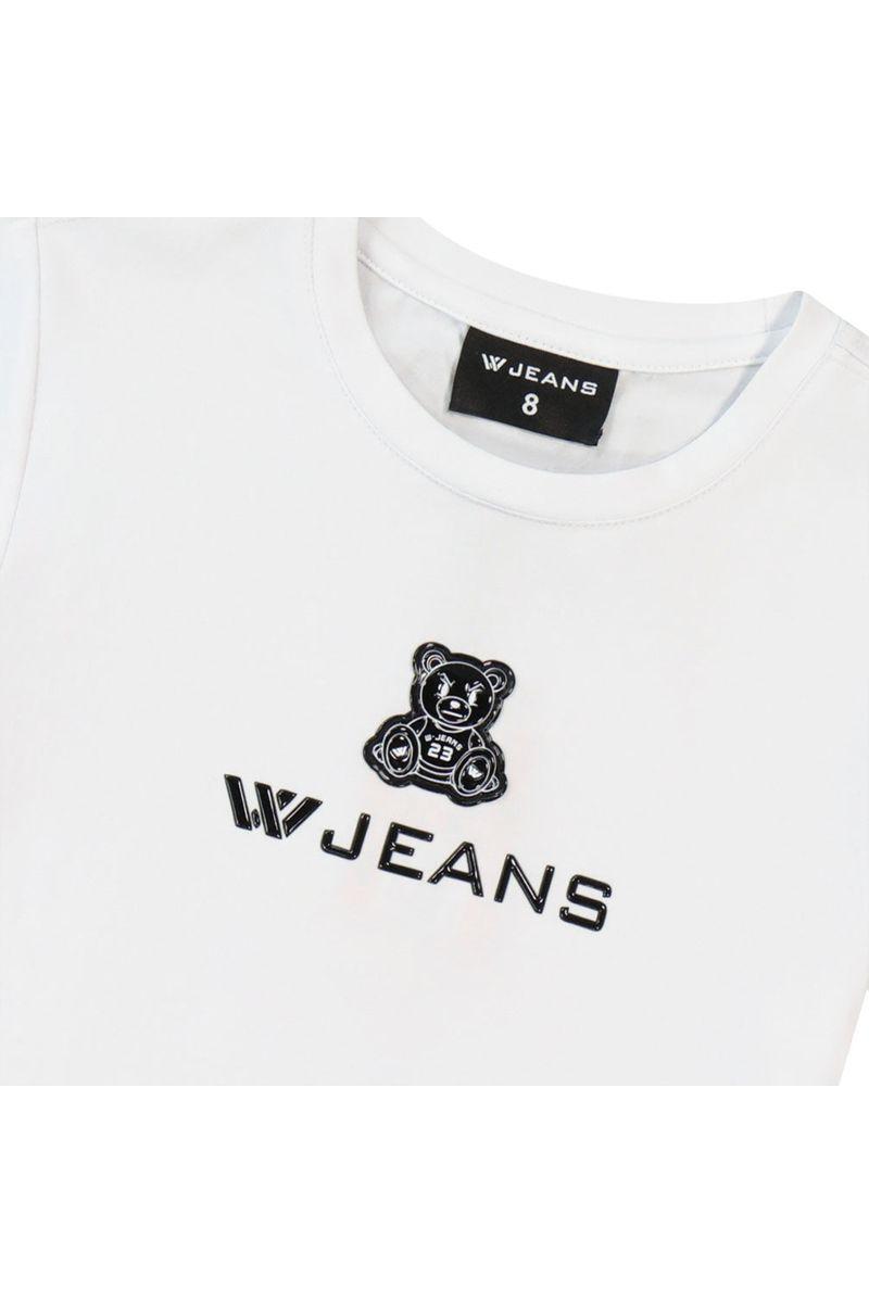חולצת טי שרט W JEANS NEW YORK JUST CHILLING לילדים