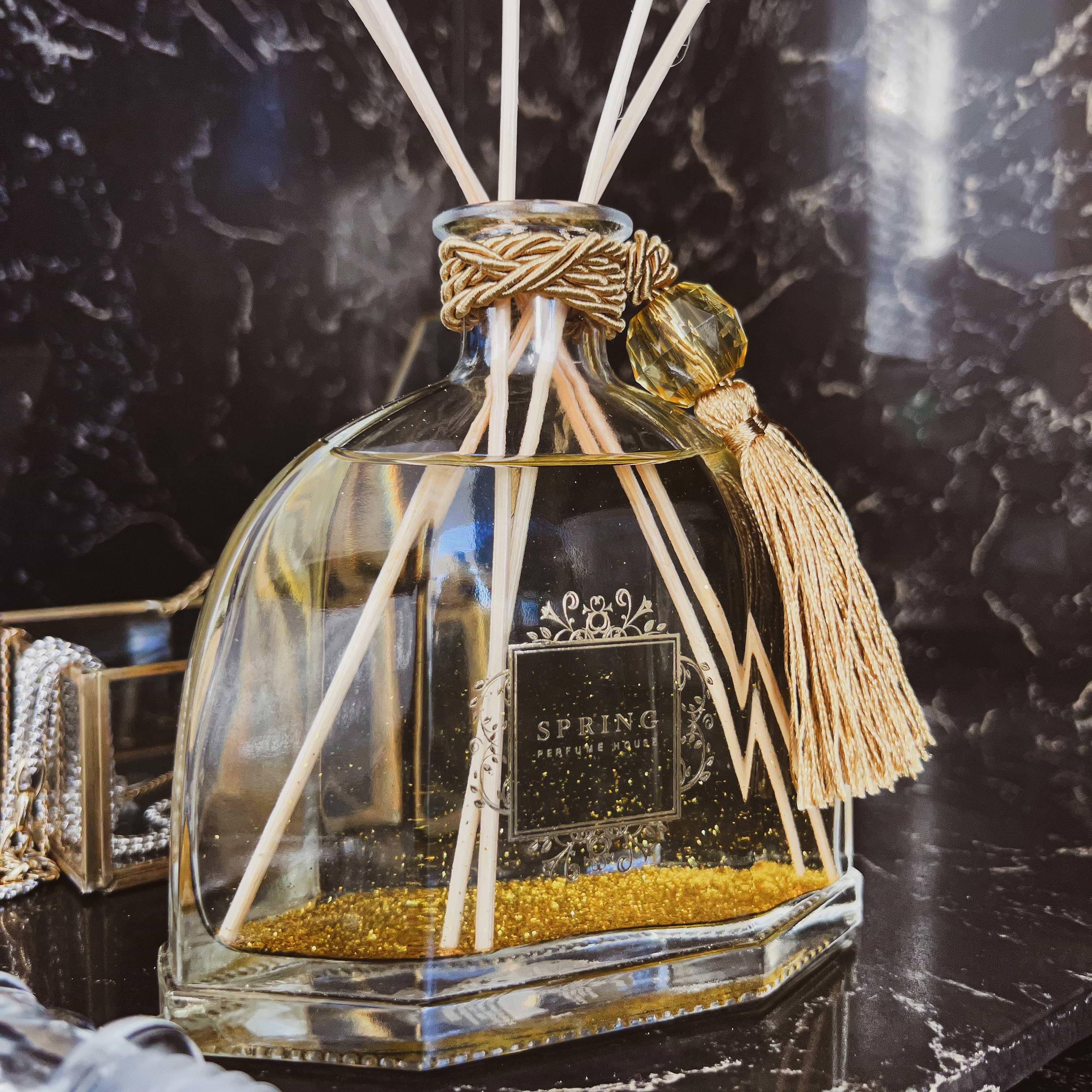 Gold & silver reed diffusers