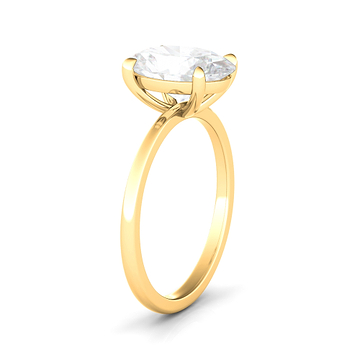 Oval Cut Diamond Ring