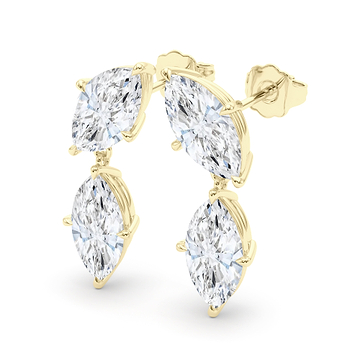 Twin Marquise Earring 