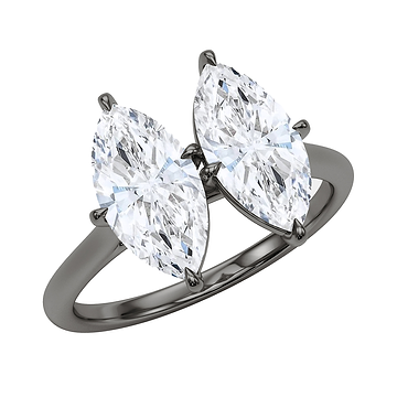 Twin Marquise Ring 