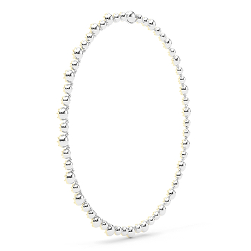 Georgian Cut Down Diamond Necklace 