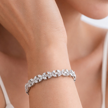 Butterfly Diamond Tennis Bracelet