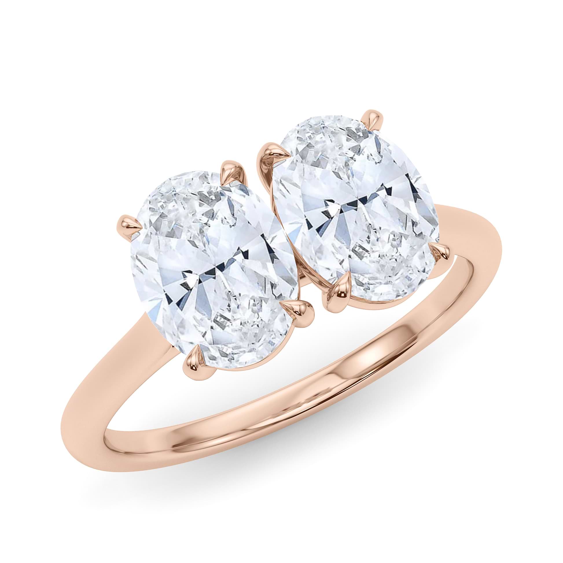 Twinning Rings Twin Oval Diamond Ring | Shop Now