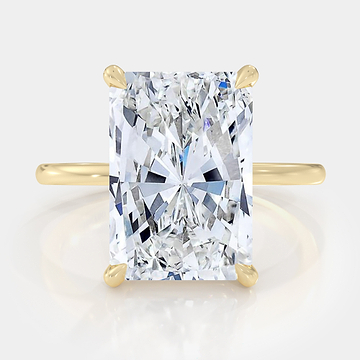 Radiant Cut Diamond Ring 