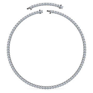 Men's Tennis Chain Necklace With Extender 