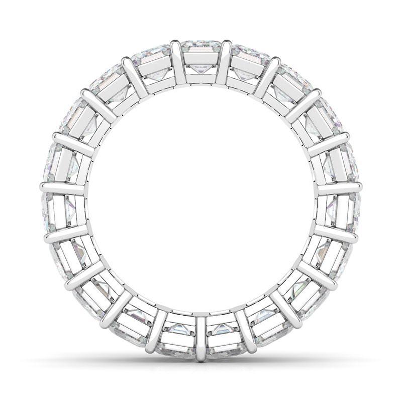 Emerald Cut Diamond Eternity - HauteCarat