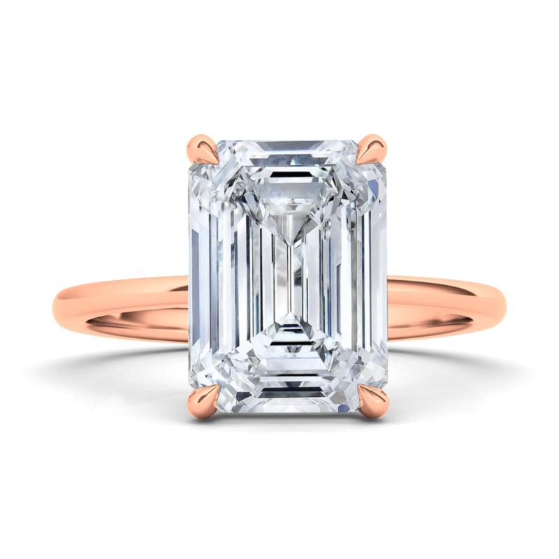 Emerald Cut Diamond Ring - HauteCarat