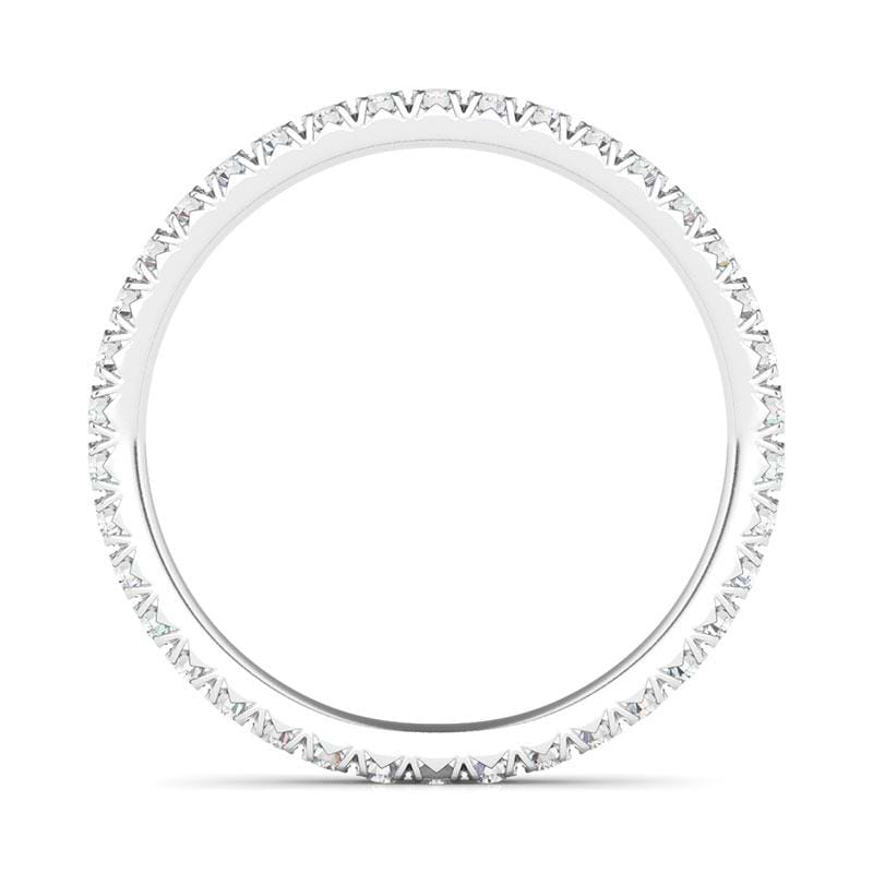 Women's Pave Diamond Eternity Band Lab Created Diamond Eternity Bands