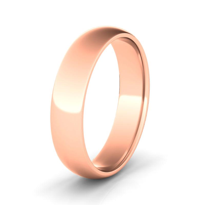 5MM High Polish Finish Mens Wedding Band - HauteCarat