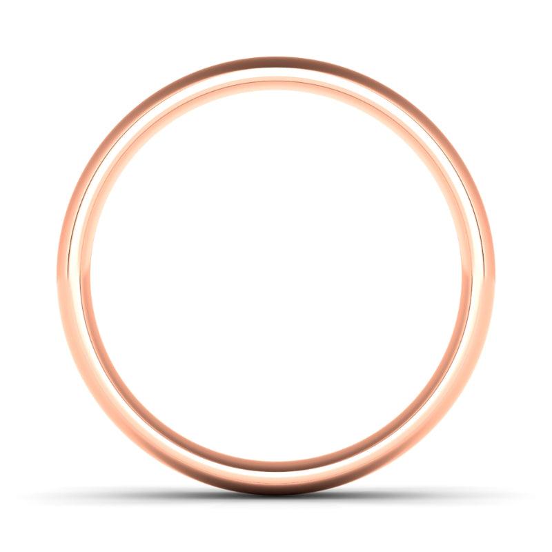 5MM High Polish Finish Mens Wedding Band - HauteCarat