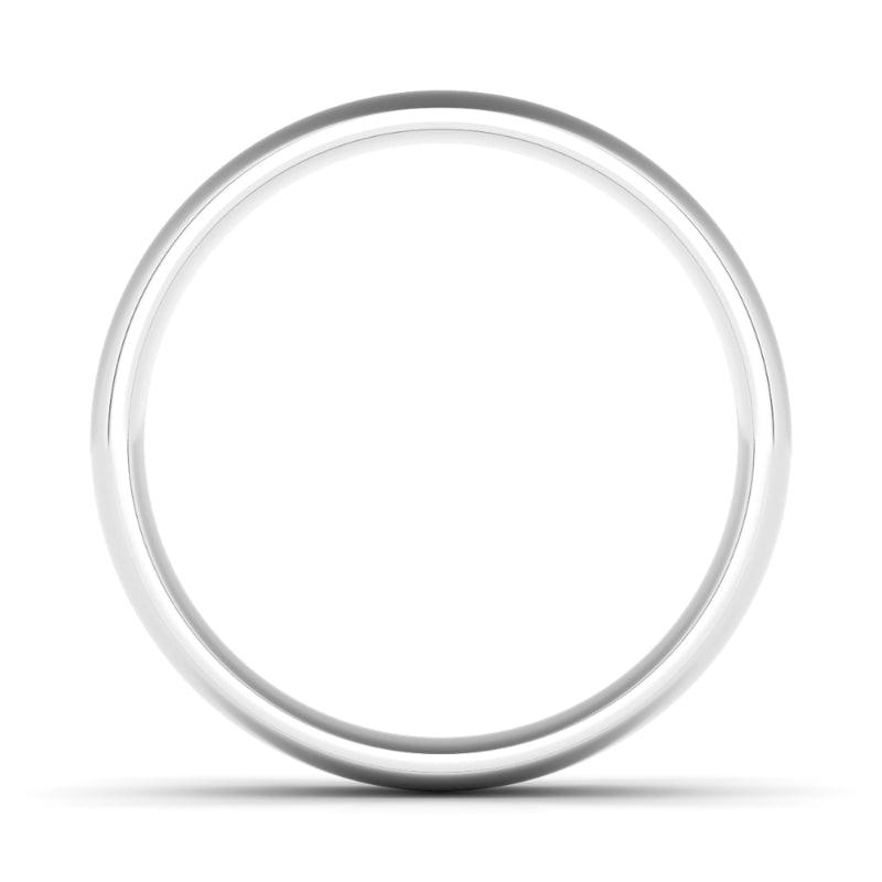 5MM High Polish Finish Mens Wedding Band - HauteCarat