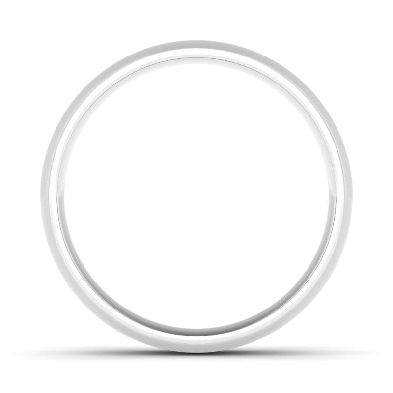 5MM Satin Finish Mens Wedding Band - HauteCarat