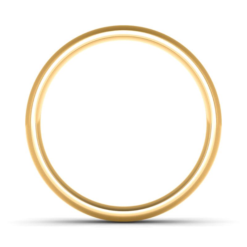 5MM Satin Finish Mens Wedding Band - HauteCarat