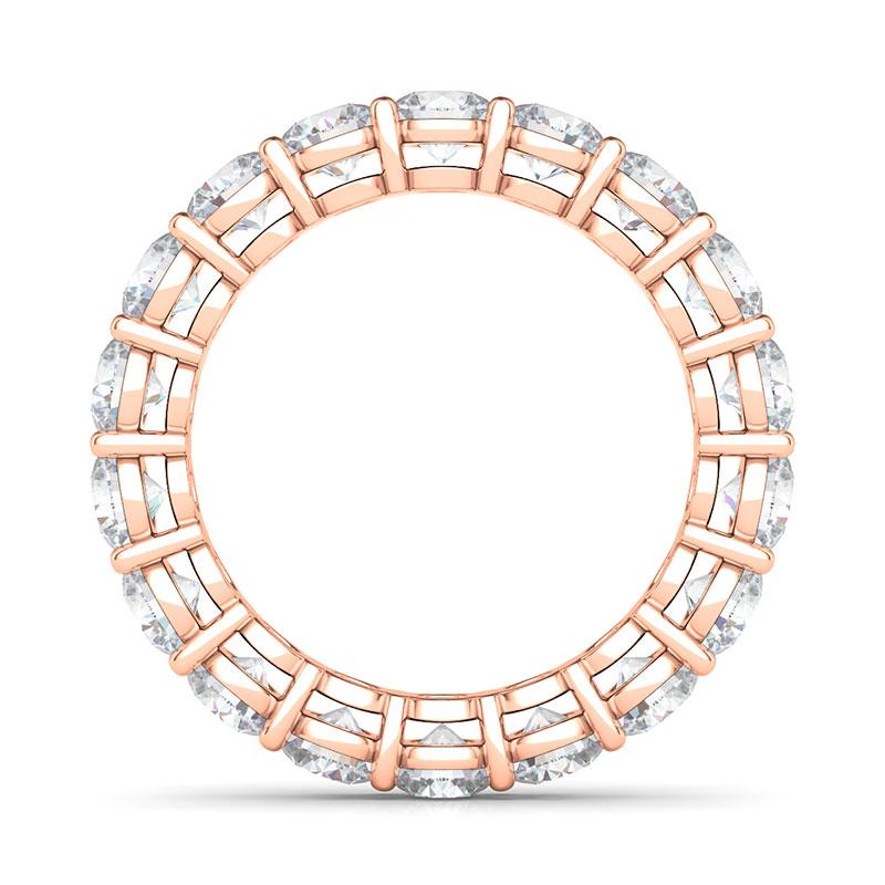 Women's Round Cut Diamond Eternity Band Lab Created Diamond Eternity Bands