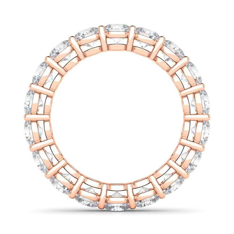 Women's Round Cut Diamond Eternity Band Lab Created Diamond Eternity Bands