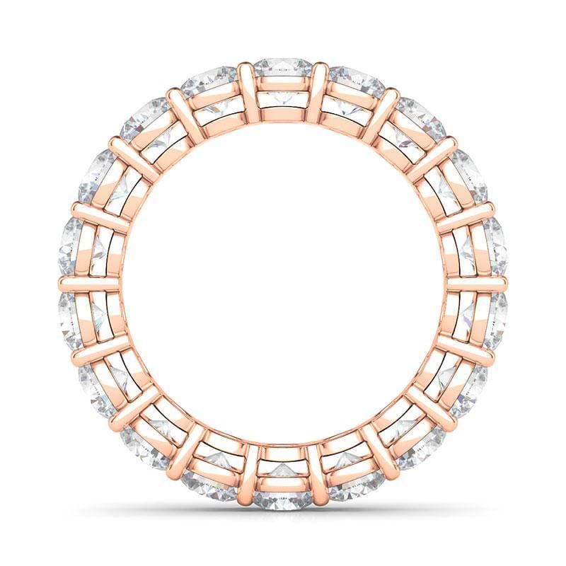 Women's Round Cut Diamond Eternity Band Lab Created Diamond Eternity Bands