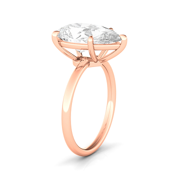 Pear Cut Diamond Ring