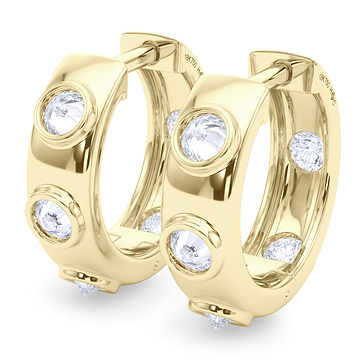 Spiked Mini Hoops 