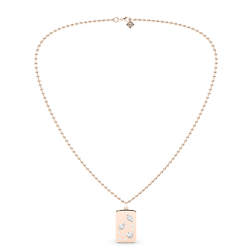 Mixed Stone ID Tag 