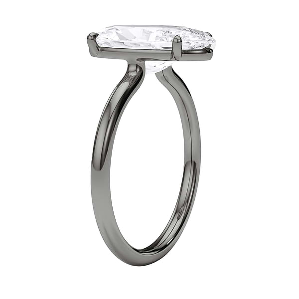 Moval Diamond Ring 