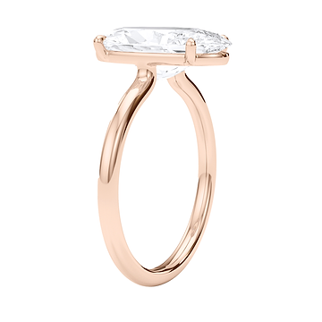 Moval Diamond Ring 