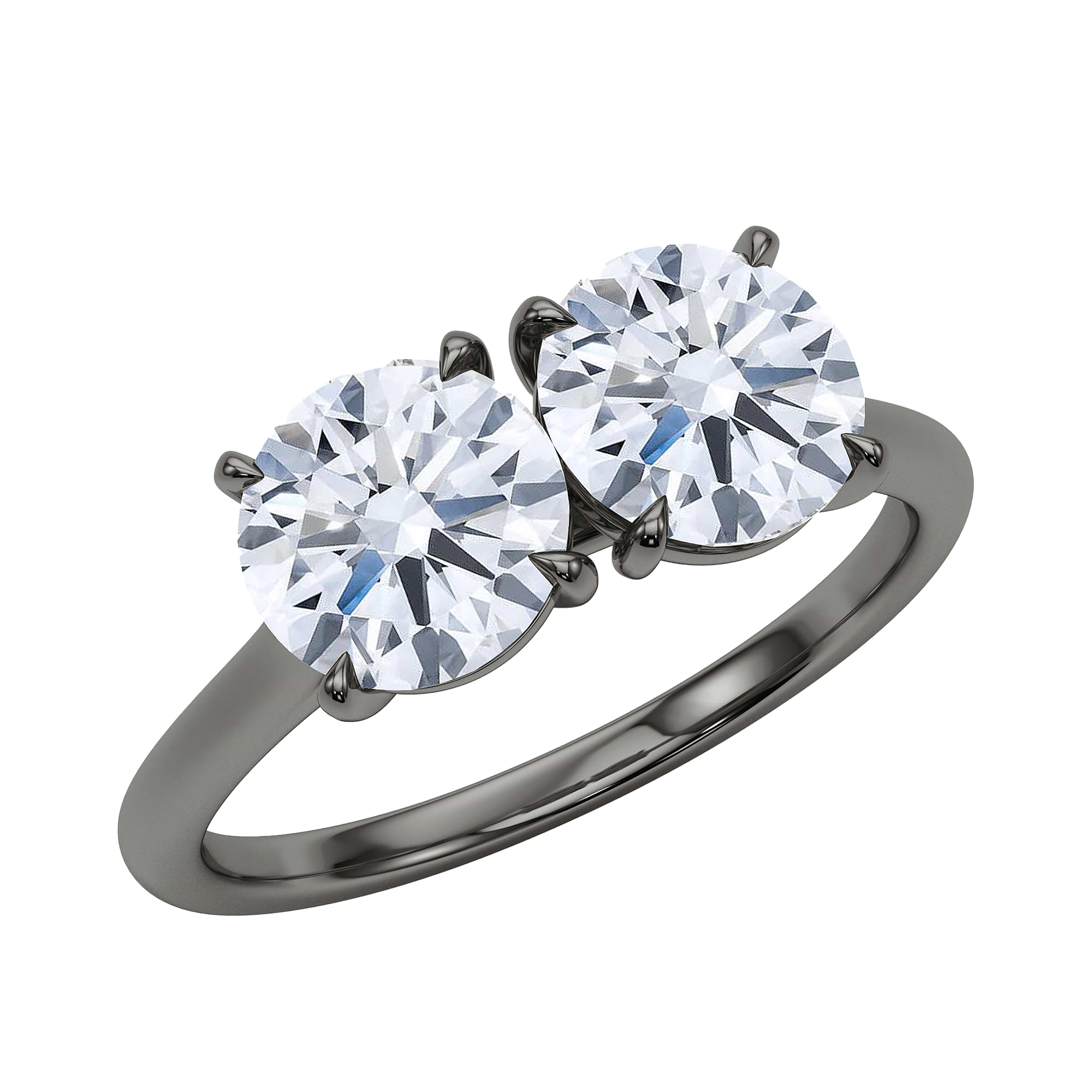 Twinning Rings Twin Round Brilliant Ring | Shop Now