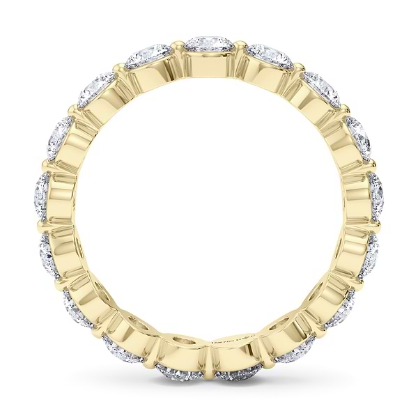 Single Prong Diamond Eternity Band
