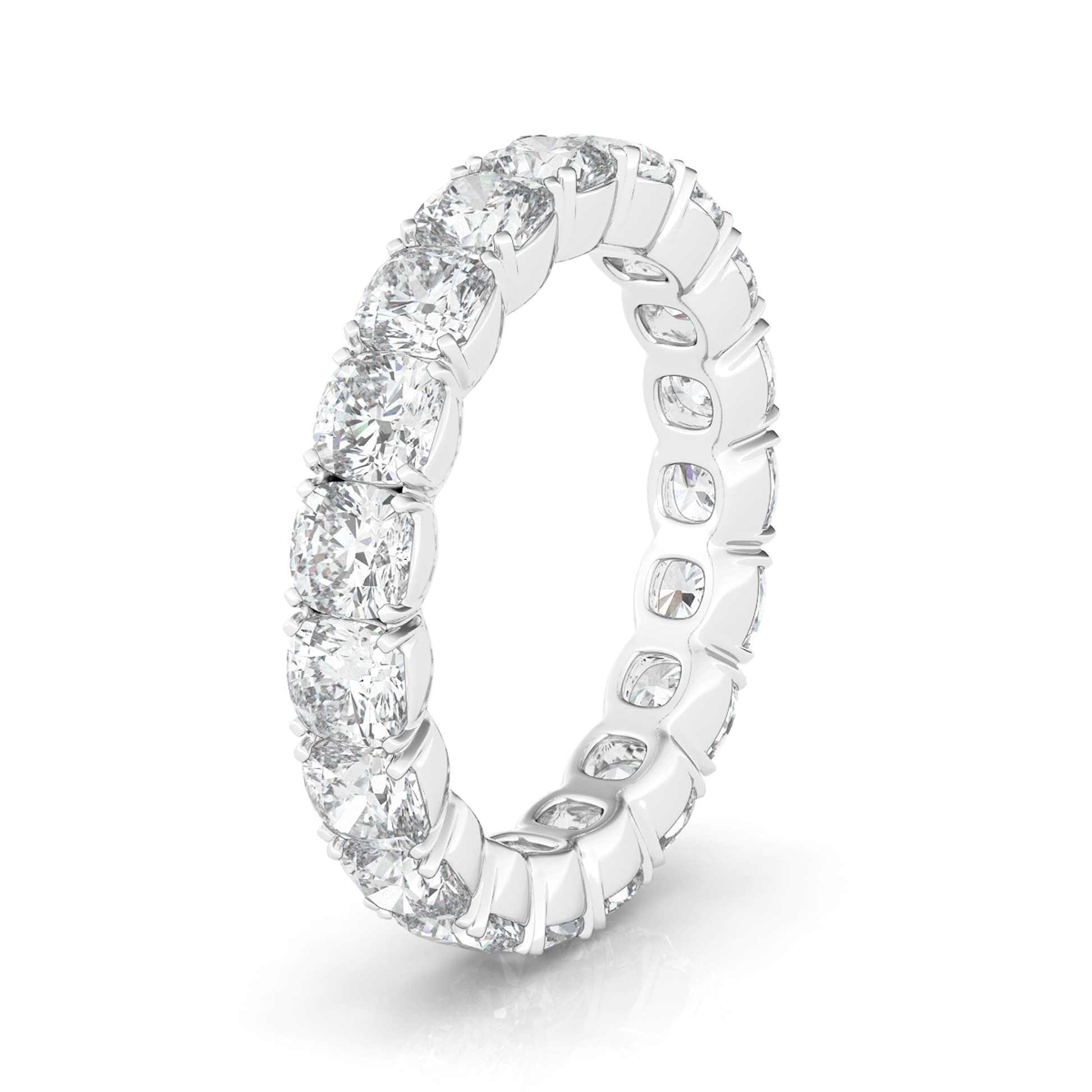Cushion Cut Eternity - HauteCarat