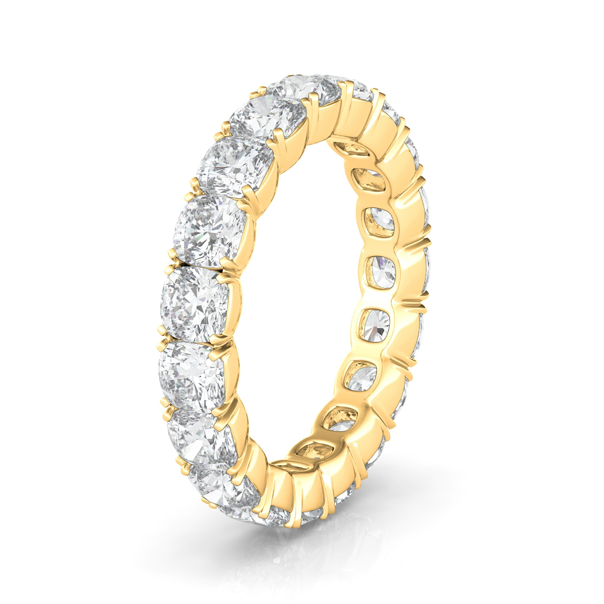 Cushion Cut Eternity - HauteCarat