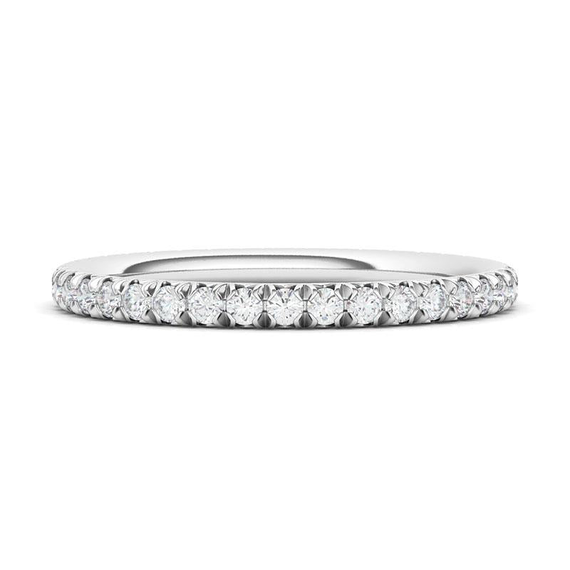 Women's Pave Diamond Eternity Band Lab Created Diamond Eternity Bands