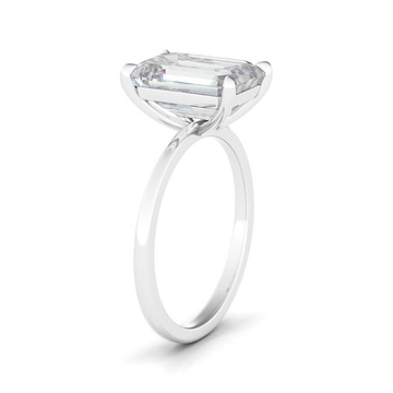Emerald Cut Diamond Ring - HauteCarat