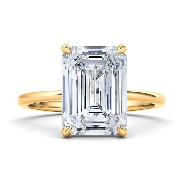 Emerald Cut Diamond Ring - HauteCarat
