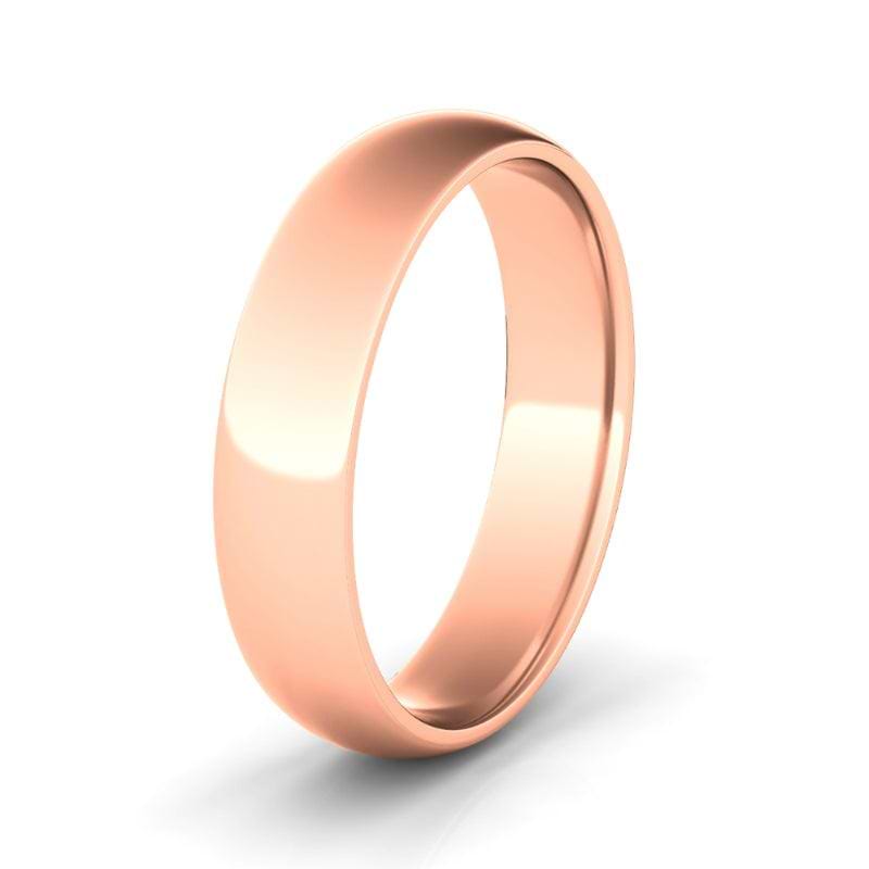 5MM High Polish Finish Mens Wedding Band - HauteCarat