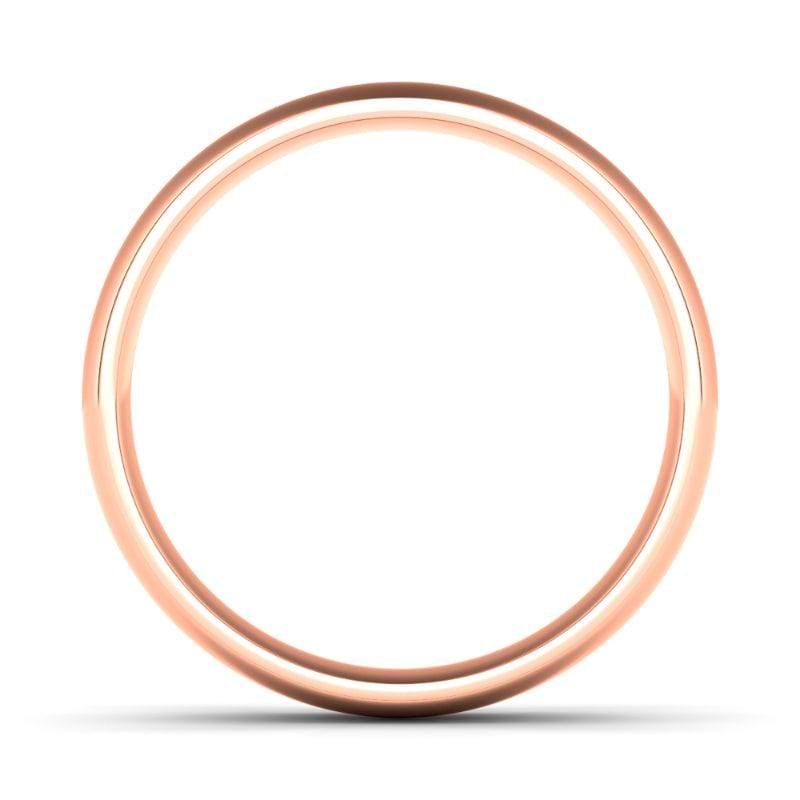 5MM High Polish Finish Mens Wedding Band - HauteCarat