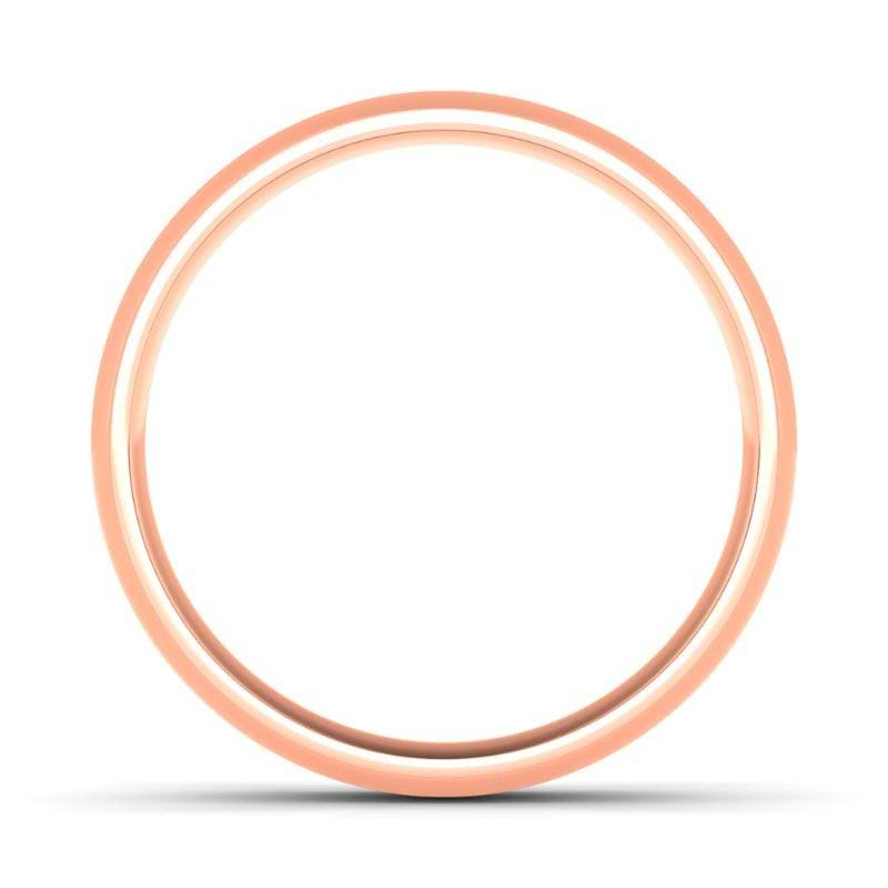 5MM Satin Finish Mens Wedding Band - HauteCarat