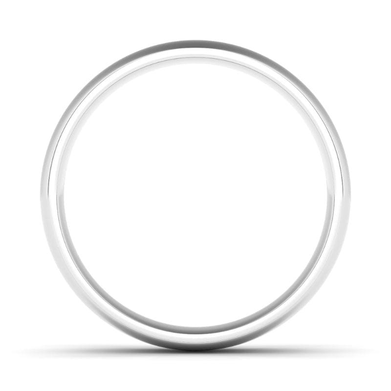 5MM High Polish Finish Mens Wedding Band - HauteCarat