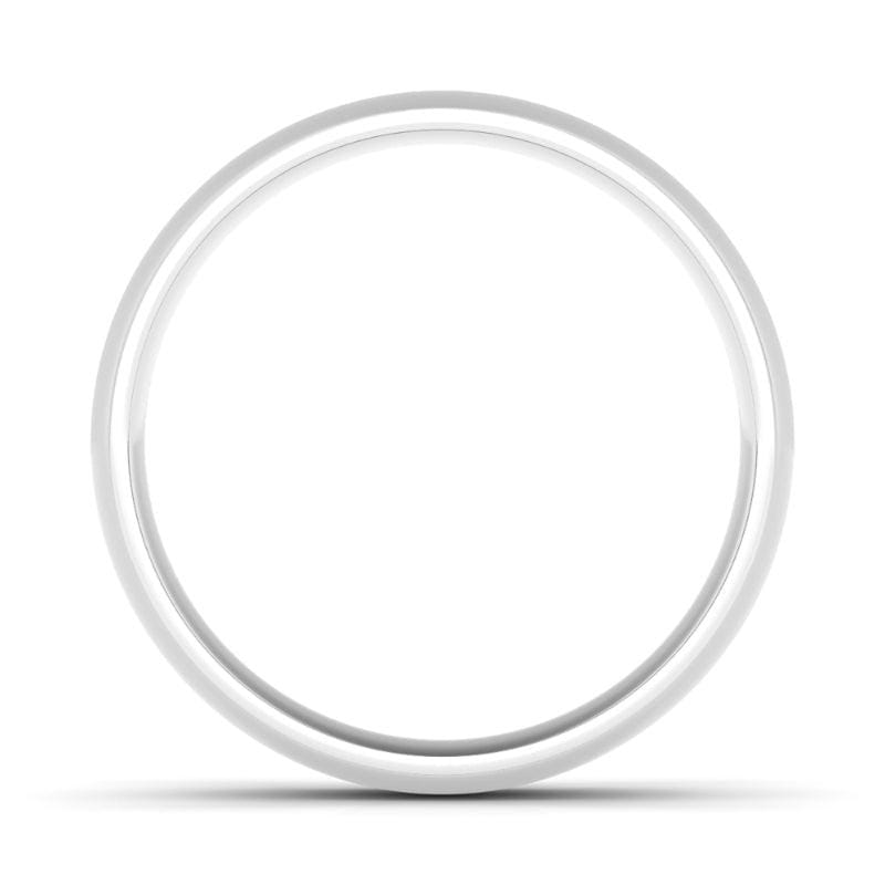 5MM Satin Finish Mens Wedding Band - HauteCarat
