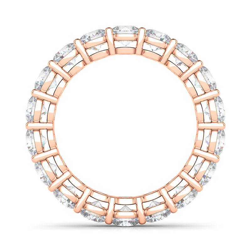 Women's Round Cut Diamond Eternity Band Lab Created Diamond Eternity Bands