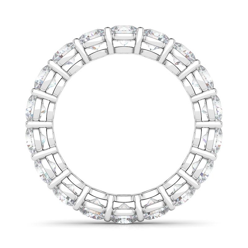 Women's Round Cut Diamond Eternity Band Lab Created Diamond Eternity Bands