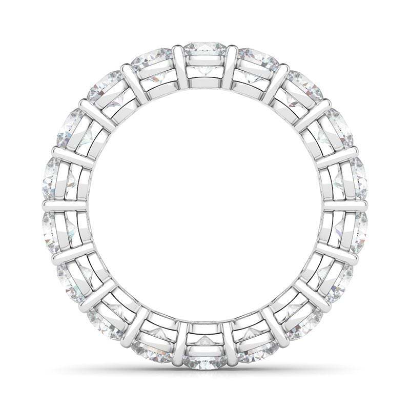 Women's Round Cut Diamond Eternity Band Lab Created Diamond Eternity Bands